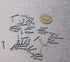 K-mac 18-8 M2.5 .45 mm 8 mm 300 Zinc Plated Stainless Steel Cheese Head Slotted Machine Screws, FT, x Thread Size x