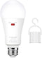 Emotionlite Rechargeable Emergency Light Bulb 1800mAh Battery Backup for Home Power Failure, 1 Pack
