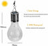 WHAPELQ Bulb Solar Hanging Camping Lights Garden Yard Pathway Waterproof LED Light (Green)