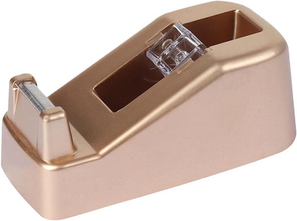 Tape Cutter Office Tape Dispenser, Compact Portable Holder for Reusable Sticker Supply