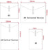 Funny Live 10 Pcs A4 Kraft String Envelope File Folders Organizer for Projects, Contracts, Bills, Office Supplies