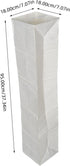 TOPPERFUN Paper Floor Lampshade Replacement Cover Foldable Rice Paper Shade for Standing Lamps in Living Room Bedroom
