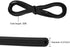 Screen Repair Kit for Windows or Doors, Adjustable Fiberglass Screens with Rolling Tool, 36" x 84"