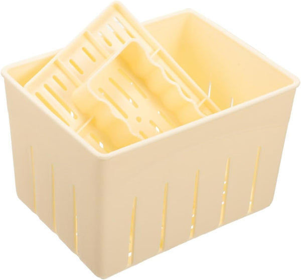 YARNOW Tofu Press Mold 1pcs 140x105x95mm Food-grade Plastic DIY Kitchen Tofu Maker