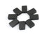 YXQ 55 x 35 x 15mm Black Waterproof Junction Box, Electrical Small Project Case for Engineering Wire Switch