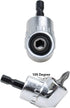 Right Angle Drill Driver Attachment 105 Degree for Tight Spaces, AUTOTOOLHOME Power Screwdriver Drill Adapter with