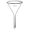 SEOH Glass Funnel, Neutral Glass 100 mm with 100 mm Stem