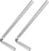 DMiotech 2 Pack 3/16" Hex Key Wrench, L Shaped Long Arm CR-V for 3D Printer Kits Repair
