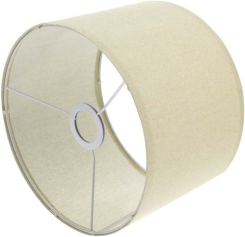 CurcKua 7.86x7.86x7.07 Inch Floor Lamp Shades Table Fine Linen Lampshade Covers Removable Washable Drum Lampshades