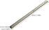 2PCS Luxshiny Heavy Duty Two-Section Ball Bearing Keyboard Drawer Slide Full Extension Galvanized Rail for Bedside