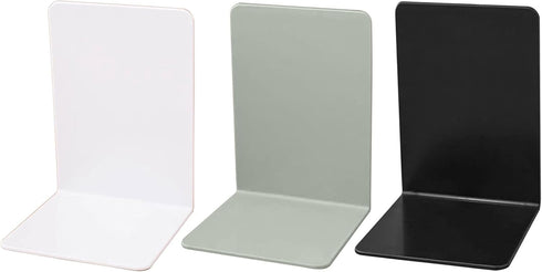 NEXAVKPR Simple Bookends L-Shaped Book Stoppers Desk Bookshelf Holders Shelf End for Library Bedroom Practical Stoppers