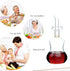 ARGENTFLUX 150/250/500ML(500ML) Oil And Vinegar Dispenser, Oil and Vinegar Dispenser Glass, Glass Oil Bottle Non-Drip