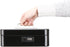 9.84" 7.87" 3.54", Decaller Large Cash Box with Combination Lock, Metal Money Box with Removable Tray, x x Black