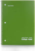 Mintra Office Spiral Notebooks - 6 Pack, Poly Cover, College Ruled, 70 Sheets for School, Office, Business, Professional