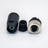 2 Pcs M12 Connector 4 pin Female D Code Straight Unshielded Sensor Plug Adapter for Field Assembly