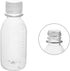Aicosineg 5Pcs 4.06oz Plastic Lab Chemical Reagent Bottles, 120ml Small Mouth Round Storage Containers with White Cap