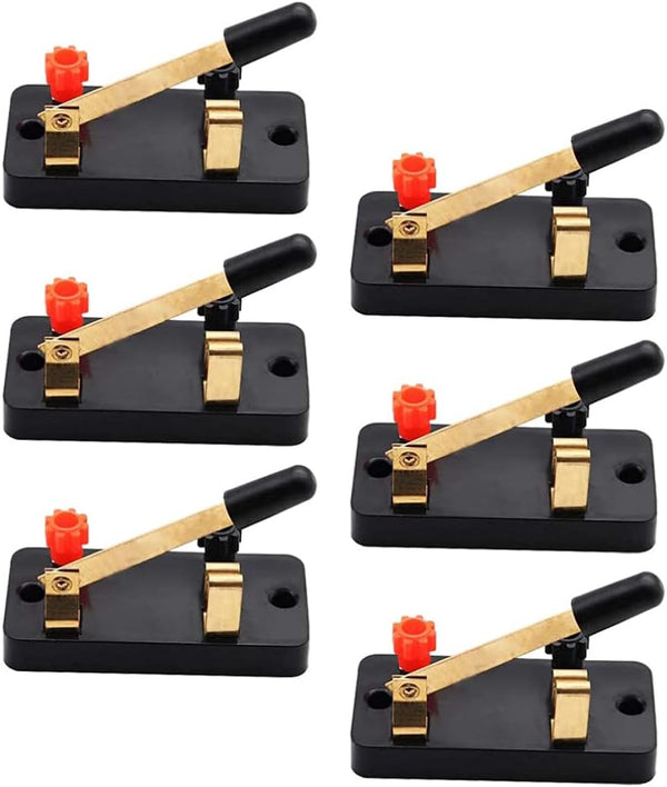 POPETPOP Basic Beginner Circuit Kit, Security Camera Single Pole Single Throw for 6pcs Electric Encendedores