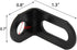 1.2" 0.8" 0.7" -30pcs Bitray L-Shaped Corner Brackets x x Adjustable Right Angle Brackets Heavy Duty Furniture Shelf