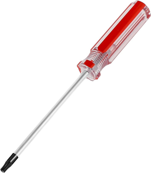 T20 Torx Security Screwdriver, Magnetic Tip Plastic Grip for Computer Repairing and Home Appliances