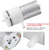 12V 2 12 Delaman DC Vacuum Pump, Mini Air Pump with Hose Clamps Volt Diaphragm Pump Self Priming Sprayer Pump