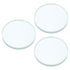 PATIKIL 3 Pack Double Concave Lens, 6" Focal Length, 50mm Diameter, 6mm Height Glass for Physics Experiment, Clear