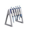 Laboratory Pipettor Stand, Stable Holder for 6 Pipettors, Useful Linear Pipette Rack