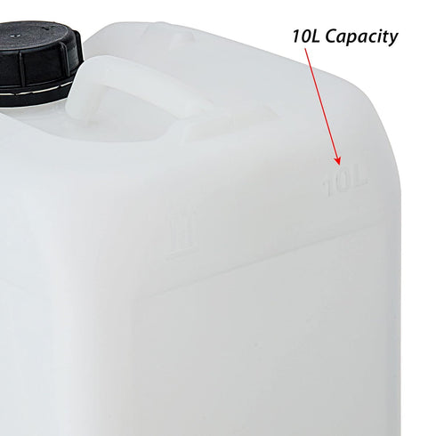 Globe Scientific 601782 HDPE Industrial Tank, 10L Volume
