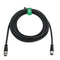 M12 A Coded 8 pin Female to Male Cable for Cognex in-Sight Remote Head Camera Sensor, 2M