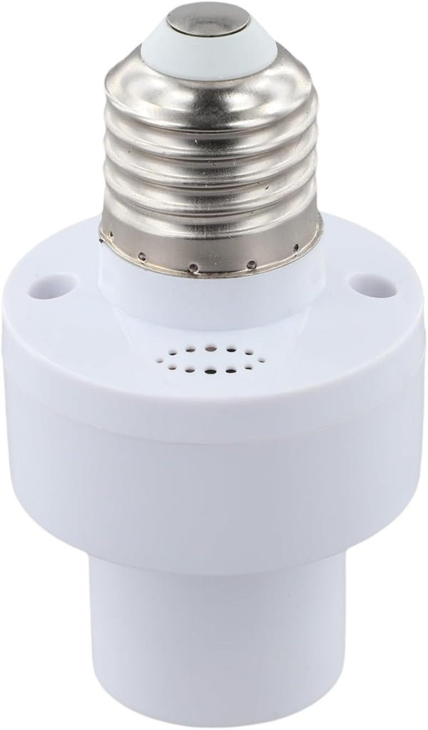 Generic 360-Degree Infrared Motion Sensor Smart Bulb Socket Switch for E27 Lamps, 110-220V