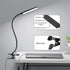 LED Desk Lamp with Clamp for Home Office, Dimmable Clip-On Light with USB Port, 3 Color Modes, Flexible Gooseneck