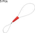MECCANIXITY Cable Puller, 5 Pcs Fish Tape Fastener Tool, 230mm x 1.2mm Wire Puller for Electrical Installations