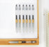 czxwyst X97 Retractable Gel Ink Pens, 0.5mm Fine Point, Black Color, 12-Pack