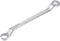 uxcell 14mm x 17mm Chrome Plated Metric 12 Point Offset Double Box End Wrench, Cr-V Steel