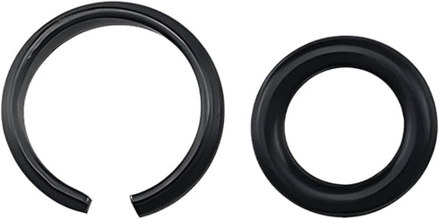 (6 Sets) 1/2" Retaining Ring Clip with O-Ring for Milwaukee Electric Impact Wrench, Tool Included