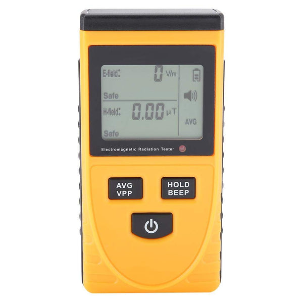 Electromagnetic Radiation Detector Radiation Tester GM3120, Sound and Light Alarm, Large LCD Display Screen