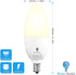 6 Pack Bulbs, 6W E12 Bulb 65W 3000K WarmLight Bulb, BlueX Dusk to Dawn LED Base Light - Equivalent White - Smart Light