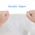1000PCS 6"x9" Clear Small Plastic Resealable Poly Zip Bags - Durable Thick 2.4 Mil for Packaging