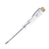 Fielect 3pcs Tester Screwdriver, Voltage Tester Light Circuit Tester Electric Test Pen AC100-500V Clear