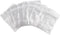 Dazzling Displays 100 Clear Reclosable Zipper Bags, 2 mil Thick, 1.5"x1.5"