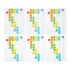 Really Good Stuff Long Division Dry-Erase Boards, Beginning Set of 6 Boards