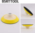 2Pcs 5 Inch Backing Pad Hook and Loop for Angle Grinder Plate, 5/8"-11 Thread Backer Pad