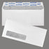 LUXPaper #10 Business Window Envelopes | Security Tint | Peel & Press | 250 Qty | White | 4 1/8" x 9 1/2" | 24lb. Text