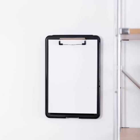 Plastic Storage Clipboard, Nurse Clip Boards 8.5x11 with Compartment, Waterproof Heavy Duty Plastic Clipboard Case Box