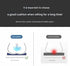 Generic Memory Foam seat Cushion, ergonomically Designed Orthopedic Coccyx Pillow, relieves Coccyx Pain, Hemorrhoids