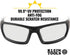 Klein Tools 60537 Safety Glasses, Professional Protective Eyewear with Full Frame, Scratch Resistant and Anti-Fog