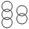 Othmro 5Pcs Nitrile Rubber O-Rings 0.11in Wire Dia 2.36in OD Metric Sealing Washers for Air Sealing