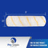 Pro Grade Paint Roller Covers - 1/2 X 9 Inch Microfiber - 5 Pack