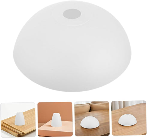 2pcs Luxshiny Plastic Lamp Shades for Table and Floor Lamps Easy to Install and Remove Soft Light Diffusion Versatile