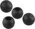 Tidevib 23mm 13-16mm 4-Pack Camping Chair Foot Pads Anti-Sink Spherical Leg Covers Non-Slip Wear-Resistant Plastic