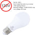 12V-60 Volt LED Light Bulb 12V Low Voltage 6W, 3000K Warm Light Color, 40W Equivalent, Regular E26 Medium Screw Base, 24V 32V 36V 48V RV LED Lamp (Not for 120V), Camping Light, Off-Grid Light 2 Pack by E ENERSYSTEC